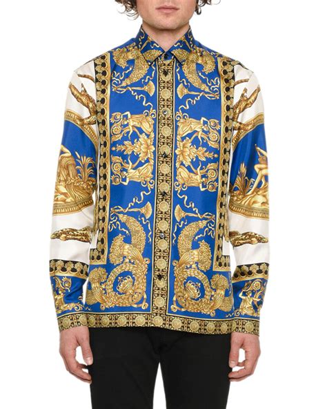 men's Versace fabric